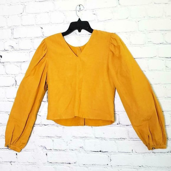 NWT Anthro Lost + Wander Sweet Like Honey Top XS - Picture 2 of 7